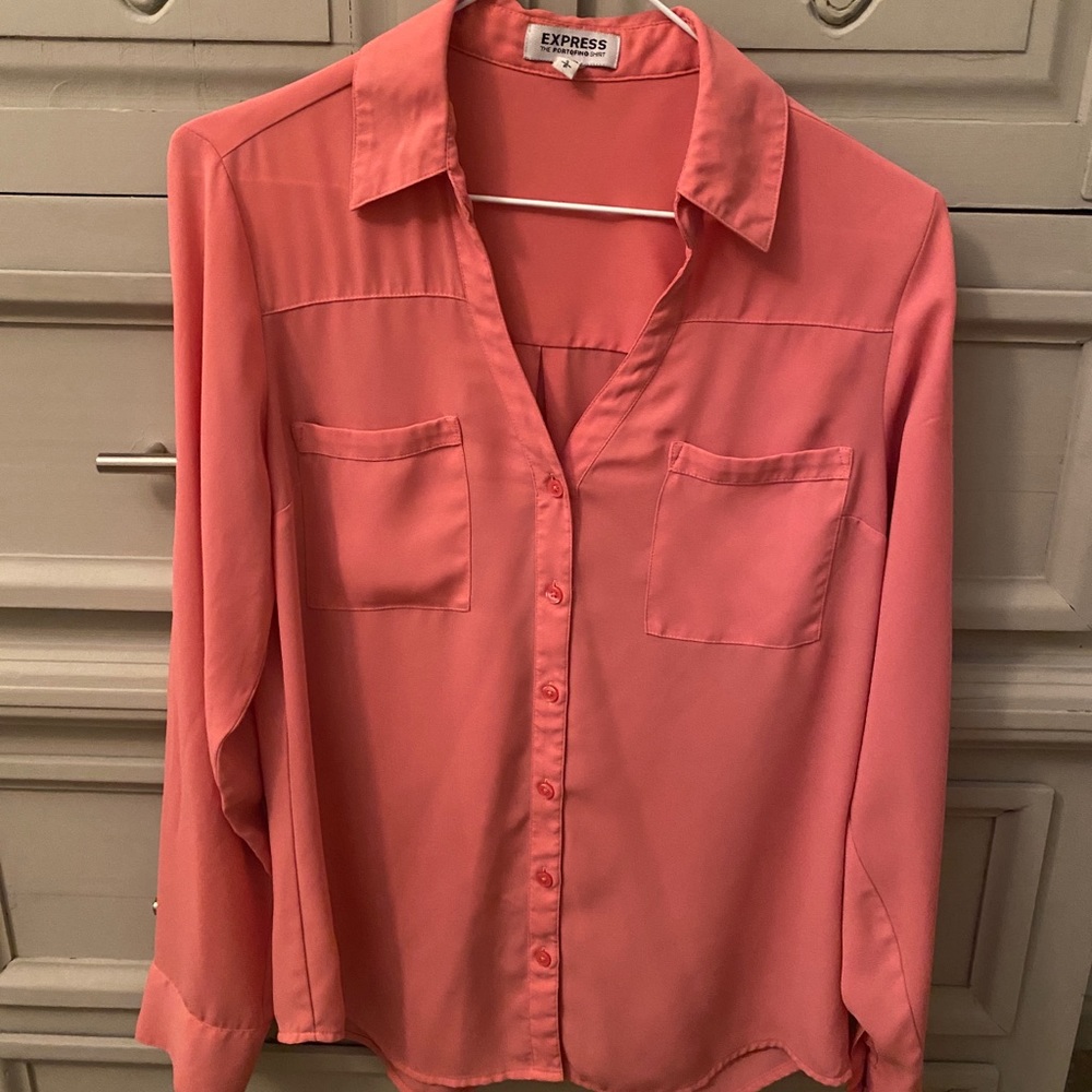 Pink express shirt - blouse